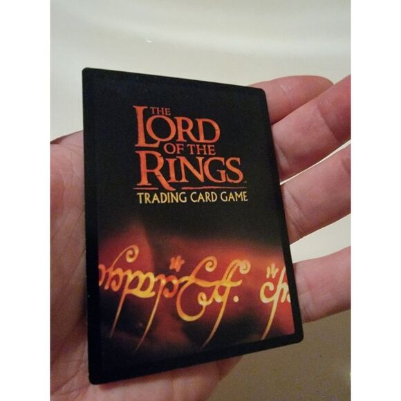 Lot Of 3 Foil Lotr Trading Cards Game TCG Lord Of The Rings Gandalf Legolas VTG - Picture 4 of 7
